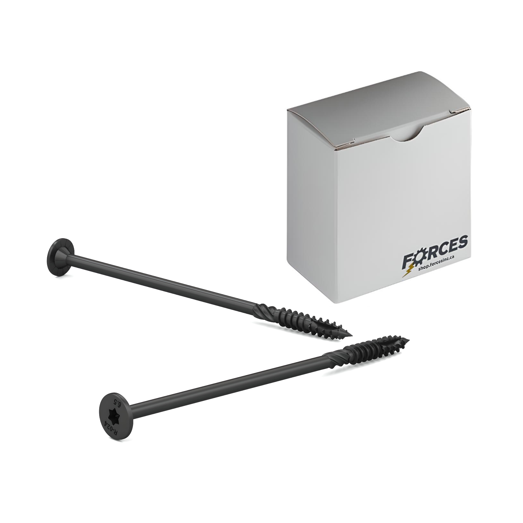 3/8" x 6-1/2" Black PWR Drive STR - Structural Framing Screw