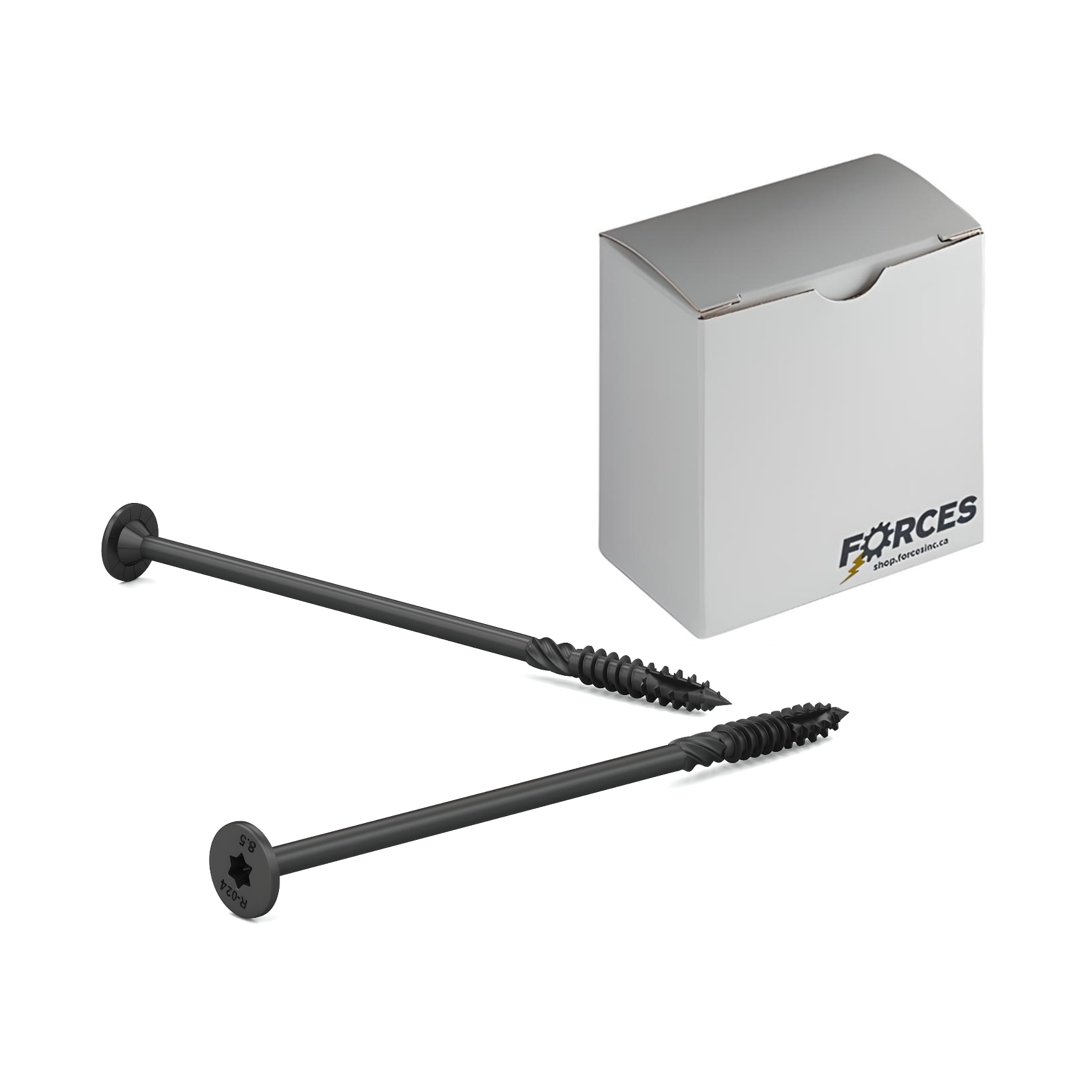3/8" x 8-1/2" Black PWR Drive STR - Structural Framing Screw