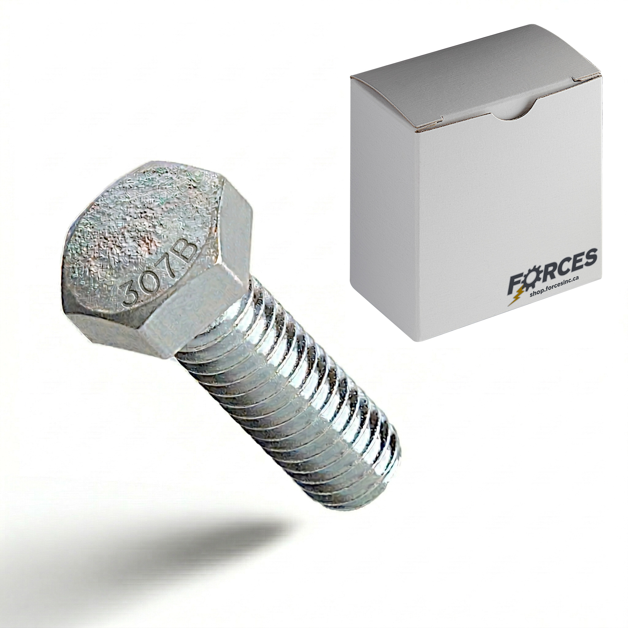 Heavy Hex Head Bolt 3/4"-10 x 2" Full thread - Zinc Plated A307 Grade B
