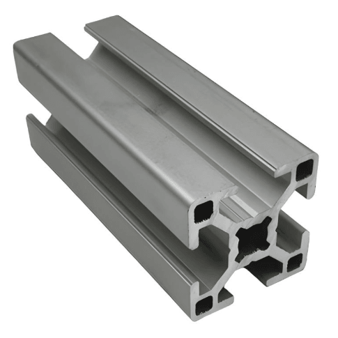 30mm x 30mm Smooth T-Slotted Aluminum Extrusion - 8ft Bar - Forces Inc