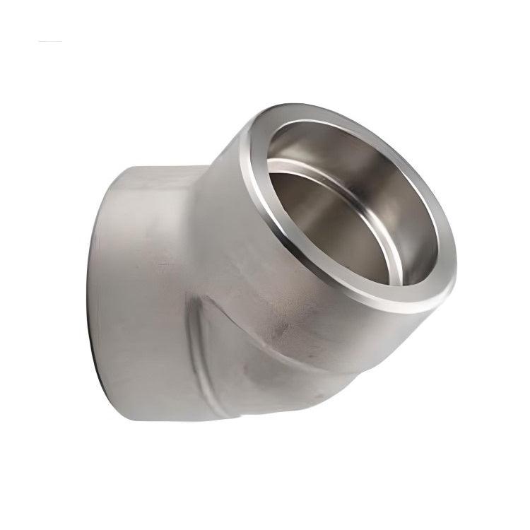 1/2" Elbow 45° Socket Weld #150 - Stainless Steel 304 - Forces Inc