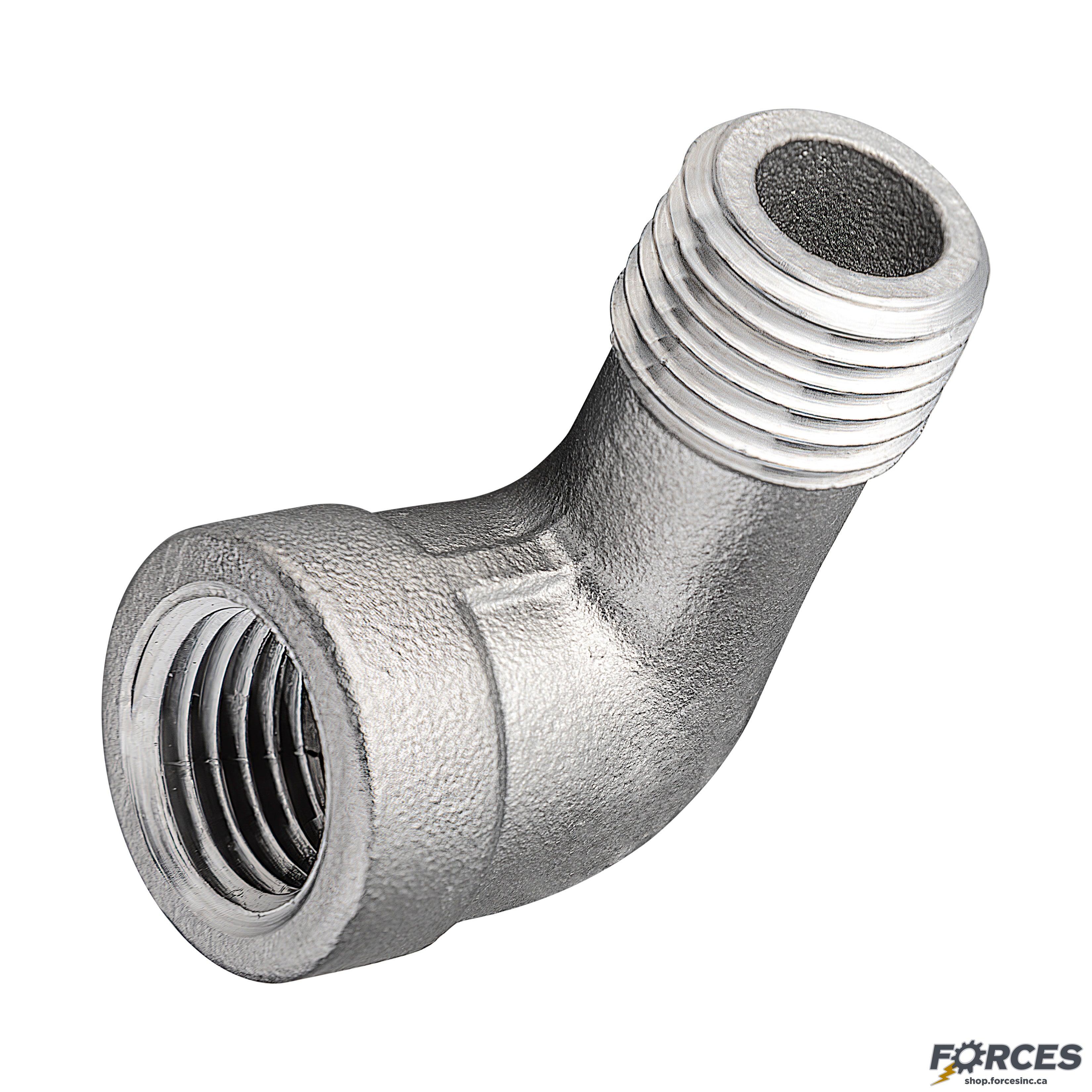 3/4" Street Elbow 90° NPT #150 - Stainless Steel 316 - Forces Inc