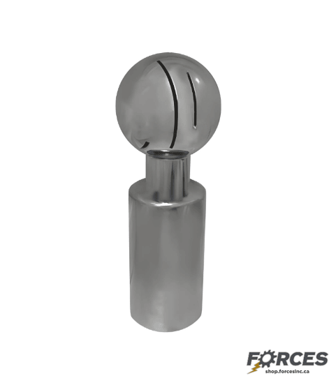 3/4" Threaded Rotary Spray Ball 360° NPT(F) - Stainless Steel 316 - Forces Inc