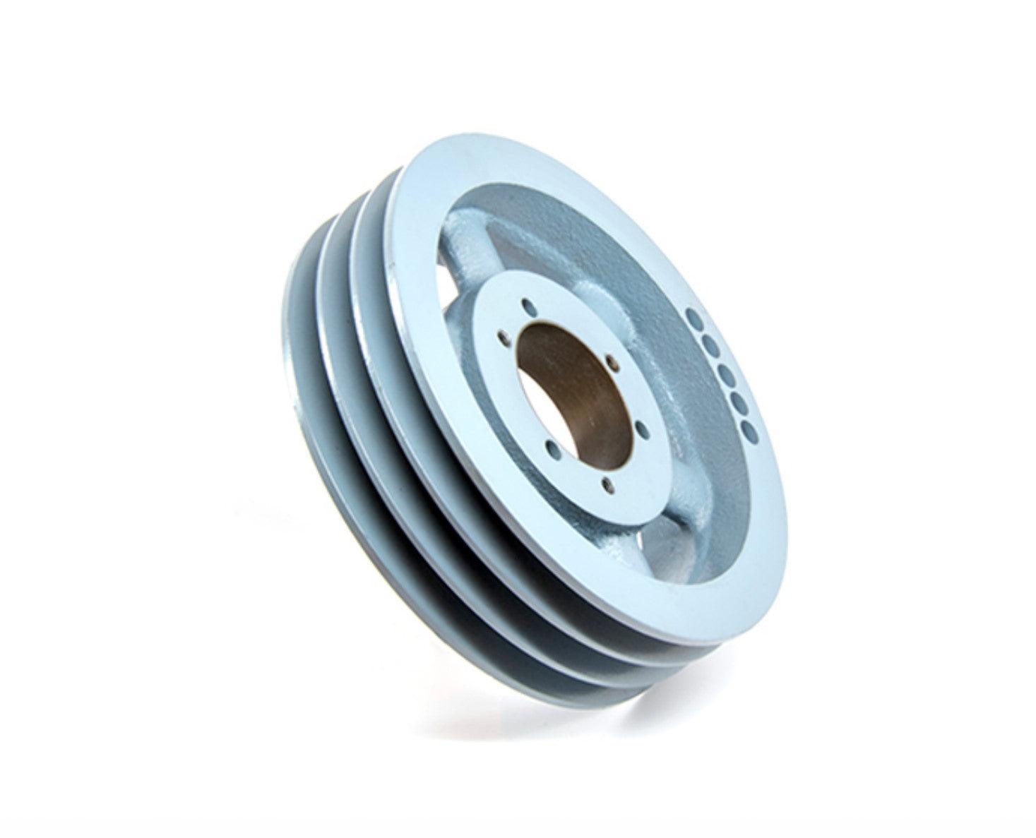 3B46-SD V-Belt Pulley | 4.95" OD Sheave Triple Groove - Forces Inc