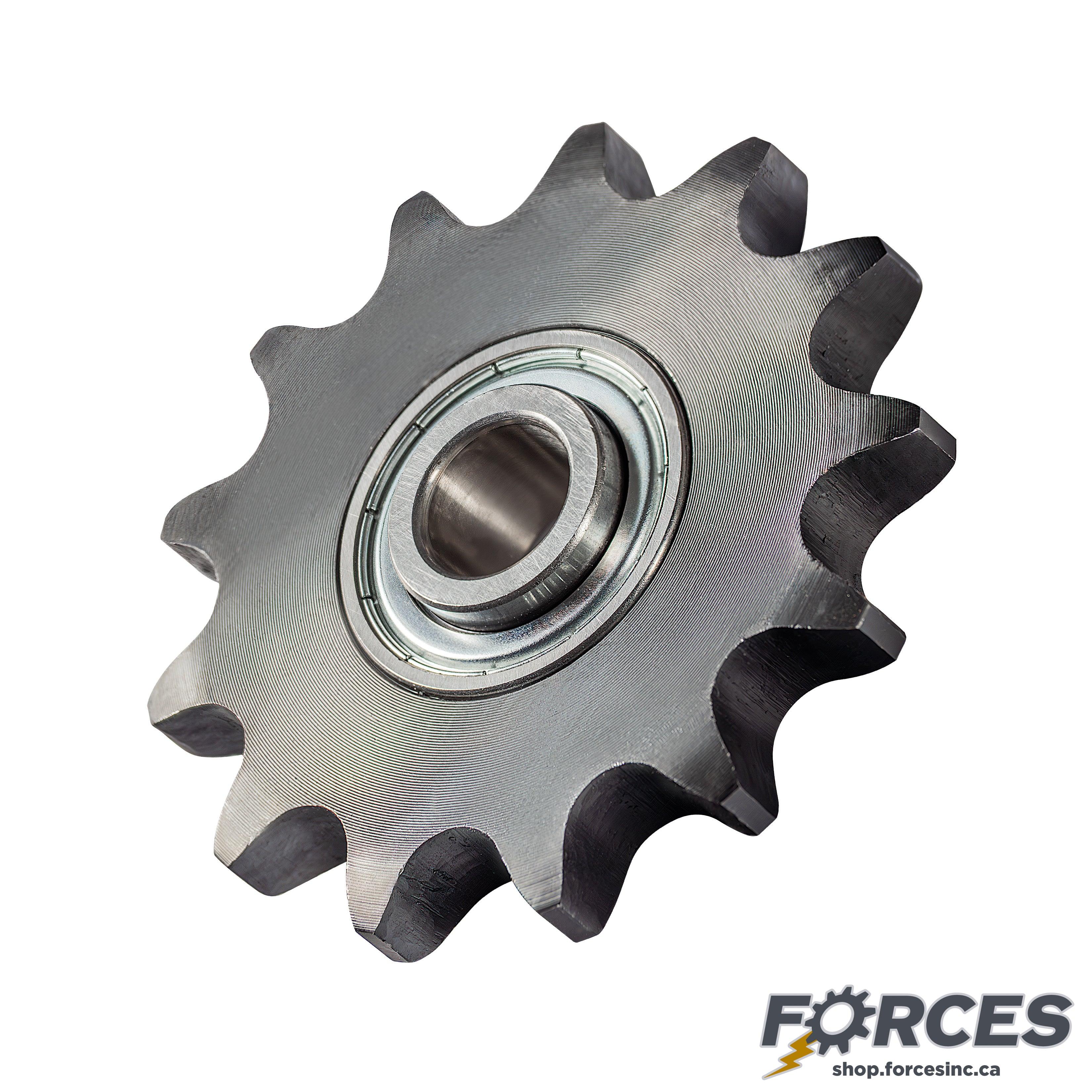 #40 Chain Idler Sprocket | 17 teeth | Bore 5/8" - Forces Inc