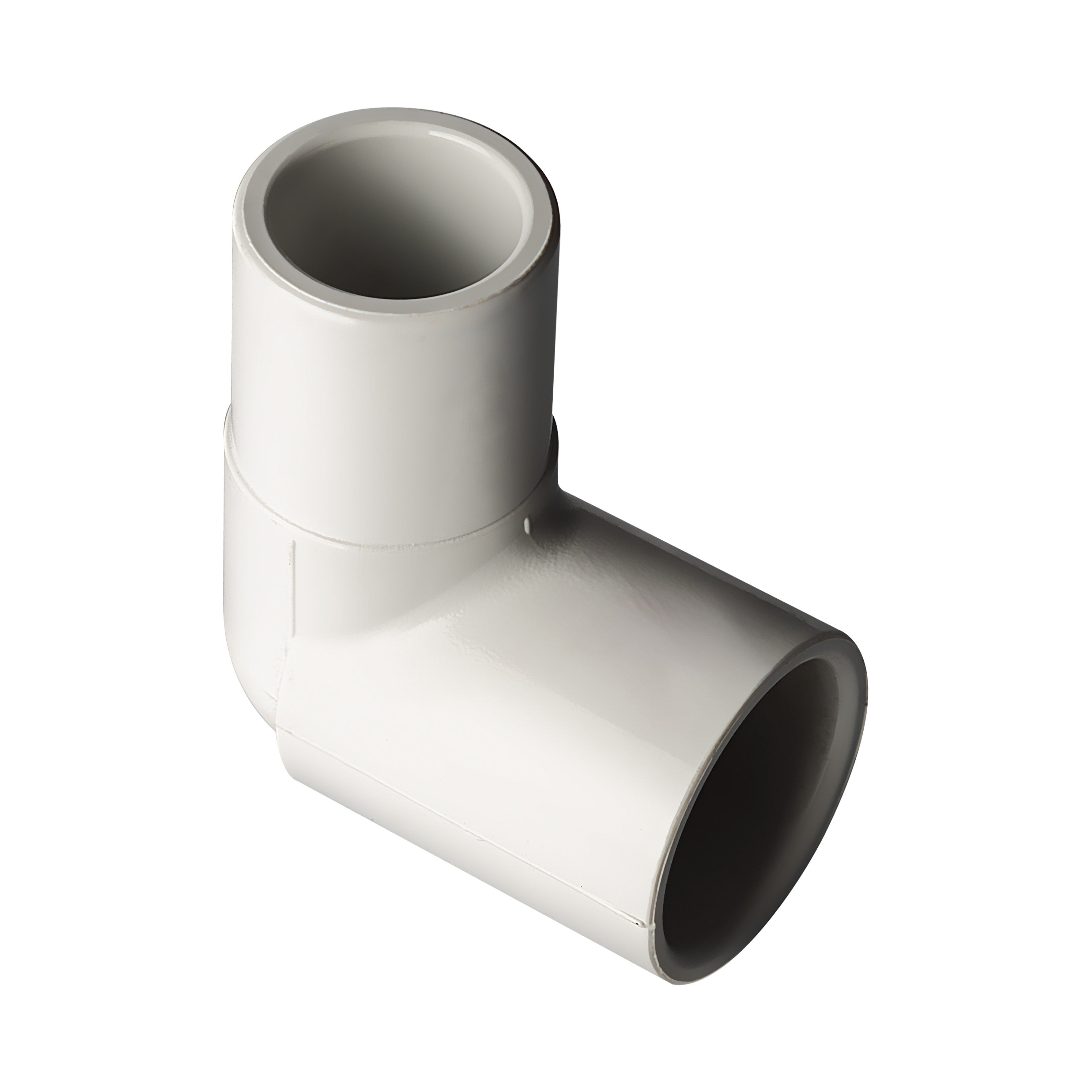 PVC Street Elbow 90° (SPG x SOC) Sch 40 - White