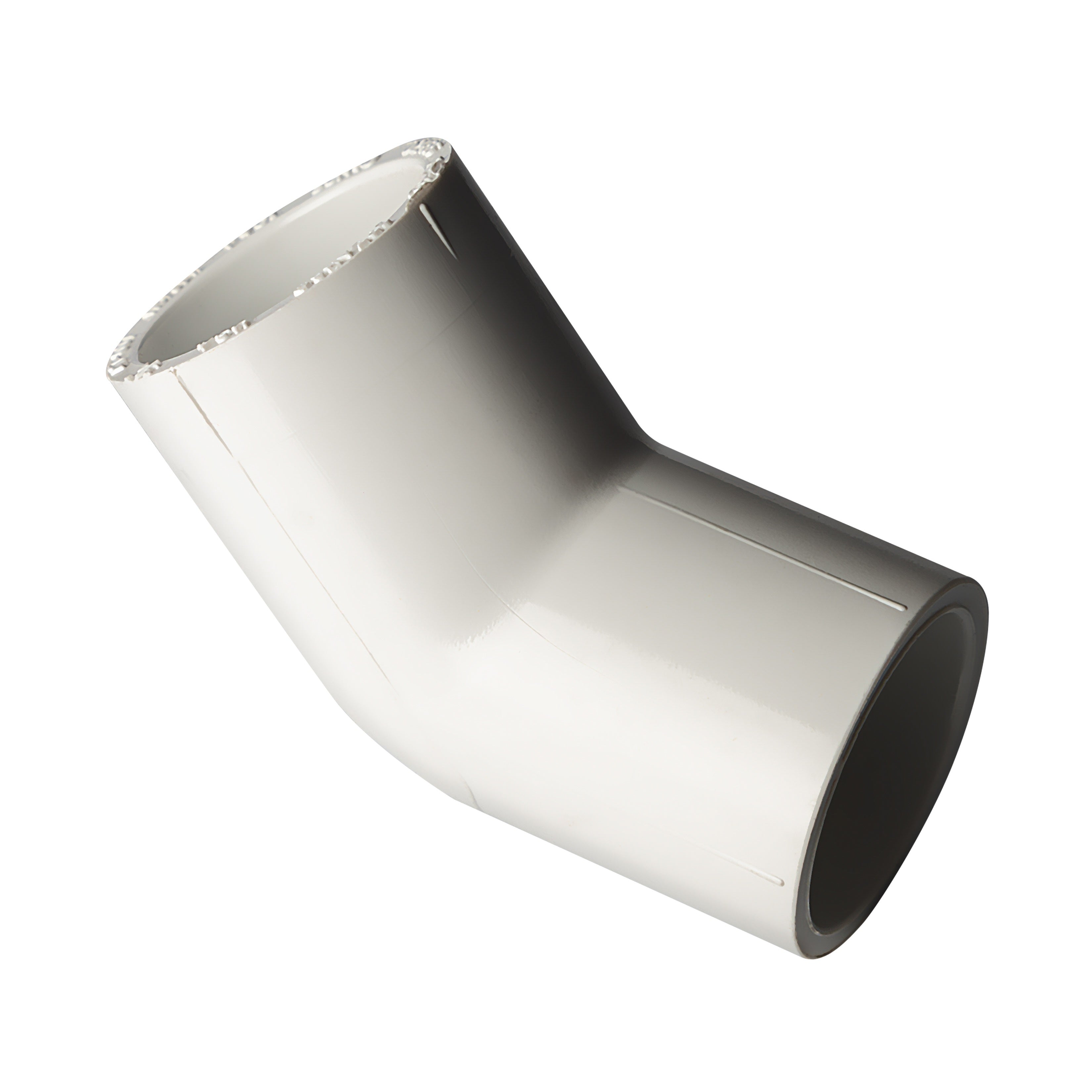 PVC Elbow 45° (Socket) Sch 40 - White