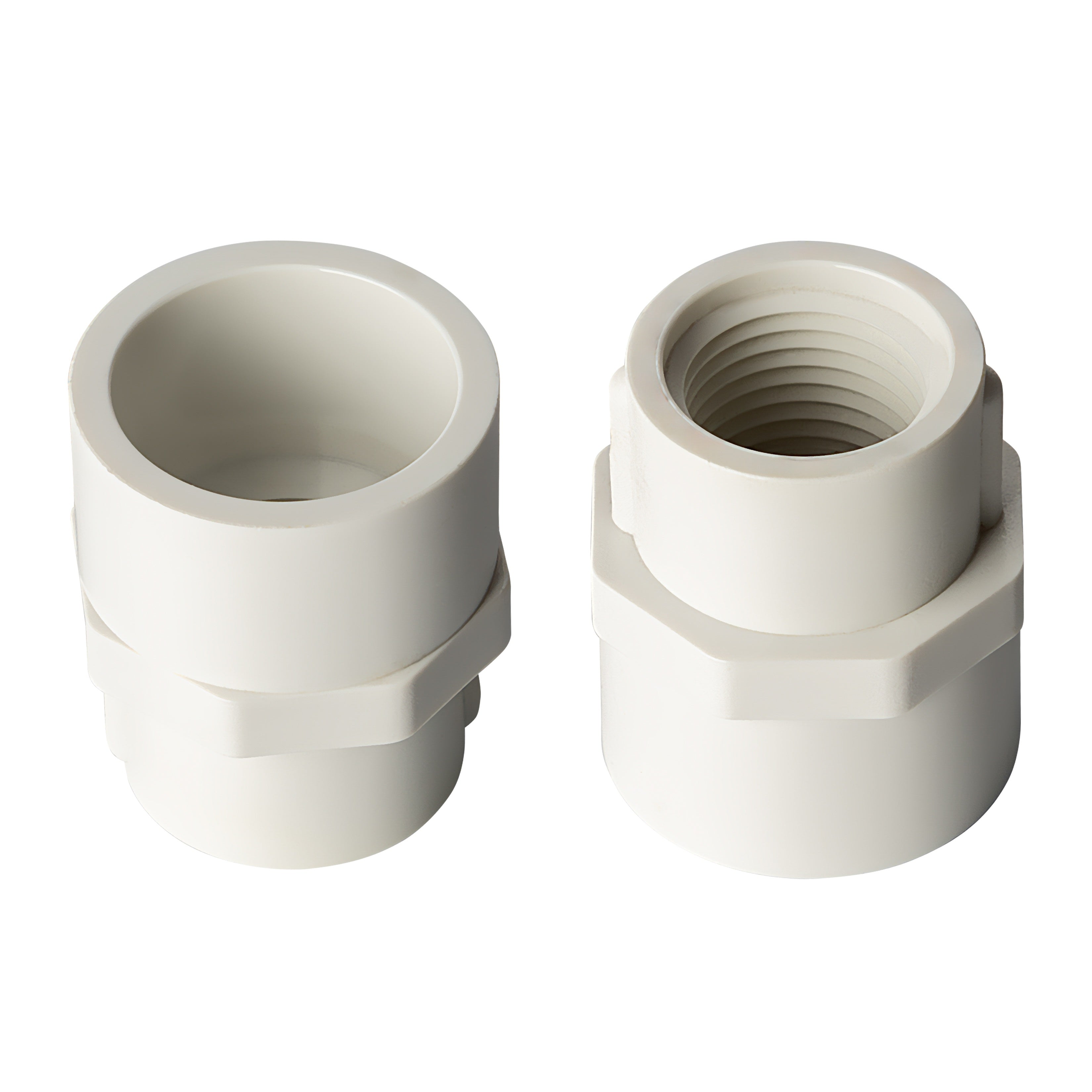 PVC Reducing Adapter (SOC x FPT) Sch 40 - White