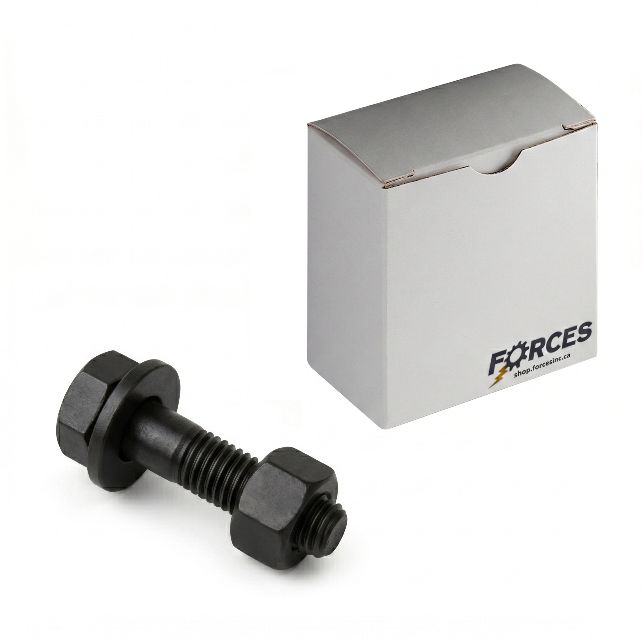 A325 Hvy Hex Bolt 3/4"-10 x 2-1/4" (PT) Plain W/ A563 C Hvy Hex Nut & Rnd F436