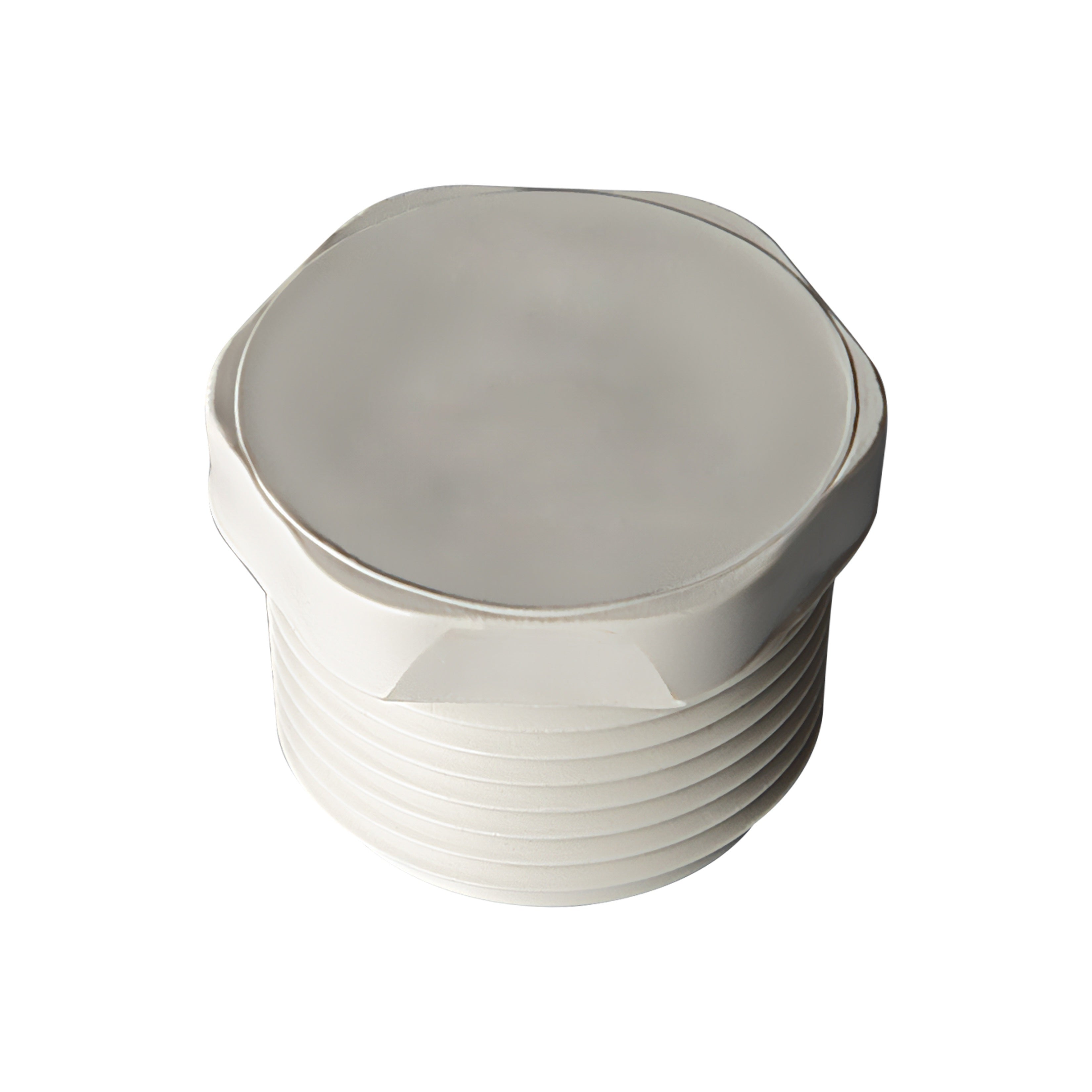 PVC Plugs (Threaded) Sch 40 - White