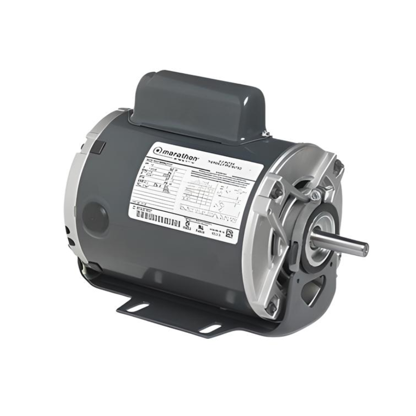 Leeson 4688 | HVAC Motor 1HP, 1800RPM, 115/208-230V, Frame 56Z, ODP