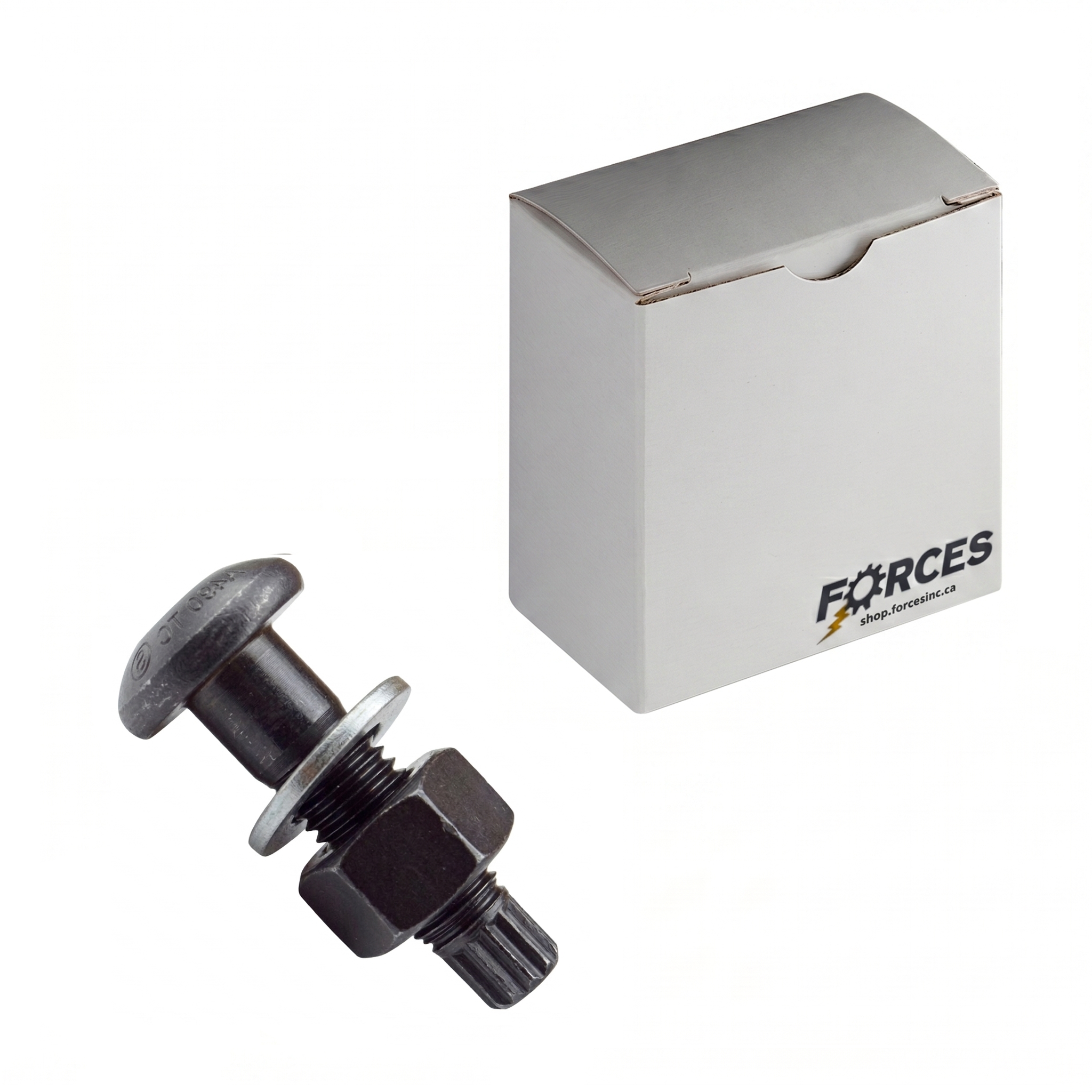 A490 T.C. Bolt 3/4"-10 x 1-3/4" Plain W/ A563 DH Hvy Hex Nut & Rnd F436