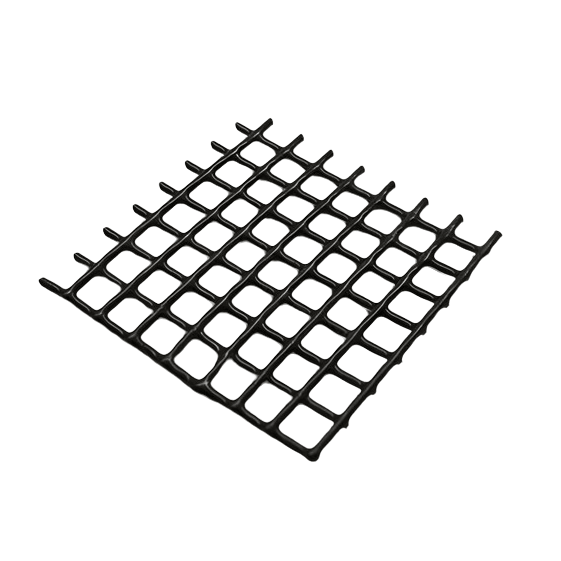 48" x 48" Black PVC Coated Wire Mesh 1/2" x 1/2", 0.140" thick - Forces Inc