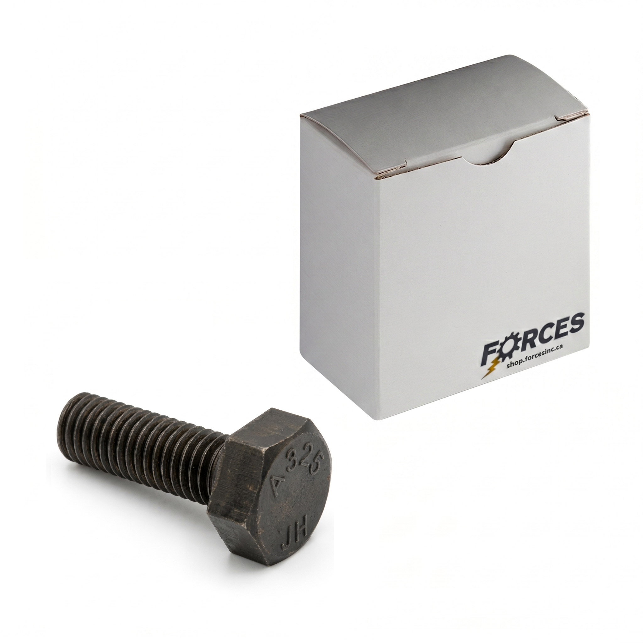 A325 Type 1 Hvy Hex Structural Bolt 1-1/4"-7 x 2-1/2" (FT) Plain