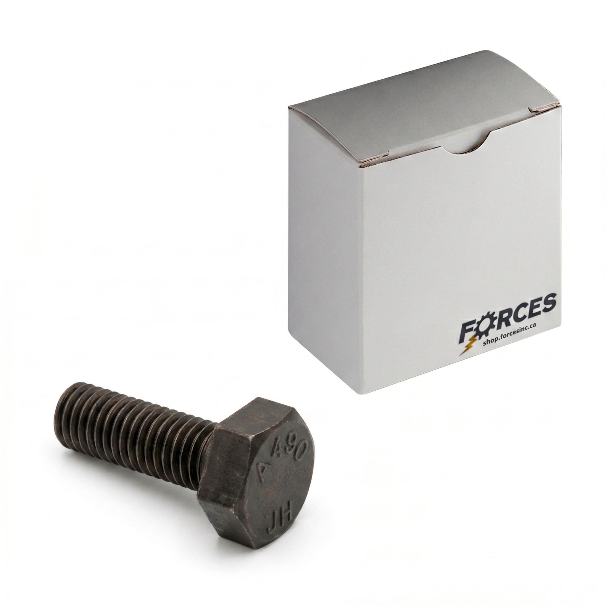 A490 Type 1 Hvy Hex Structural Bolt 1-1/4"-7 x 2-3/4" (FT) Plain
