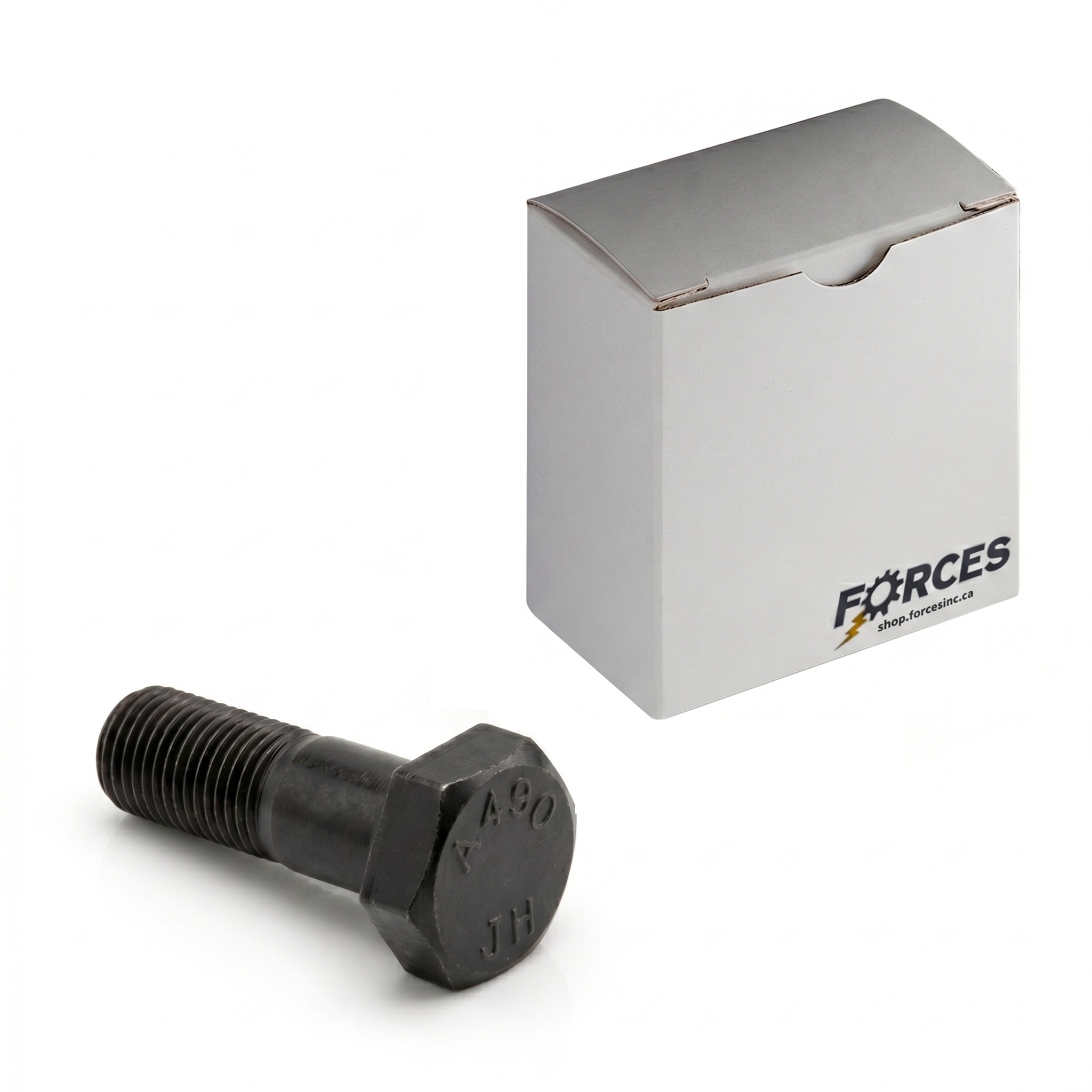 A490 Type 1 Hvy Hex Structural Bolt 1"-8 x 3" (PT) Plain