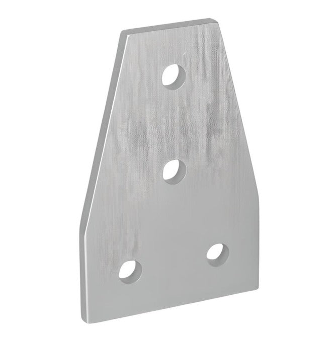 4 Hole Tee Joining Plate 2" x 3" x 3/16" | 10 Series Aluminum T-Slot