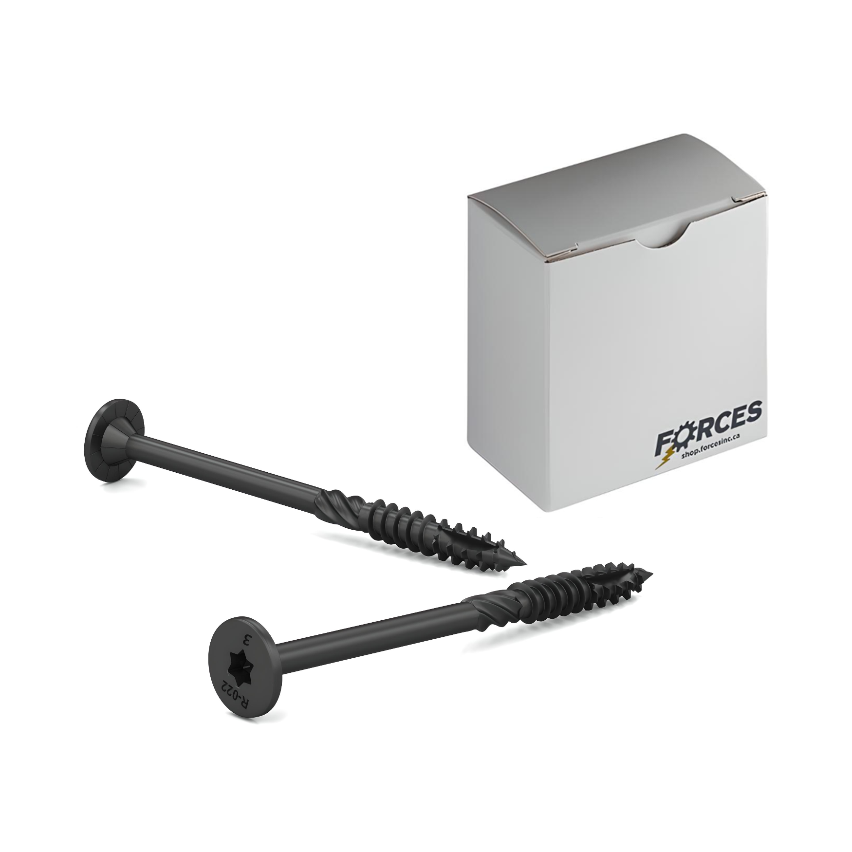 5/16" x 3" Black PWR Drive STR - Structural Framing Screw