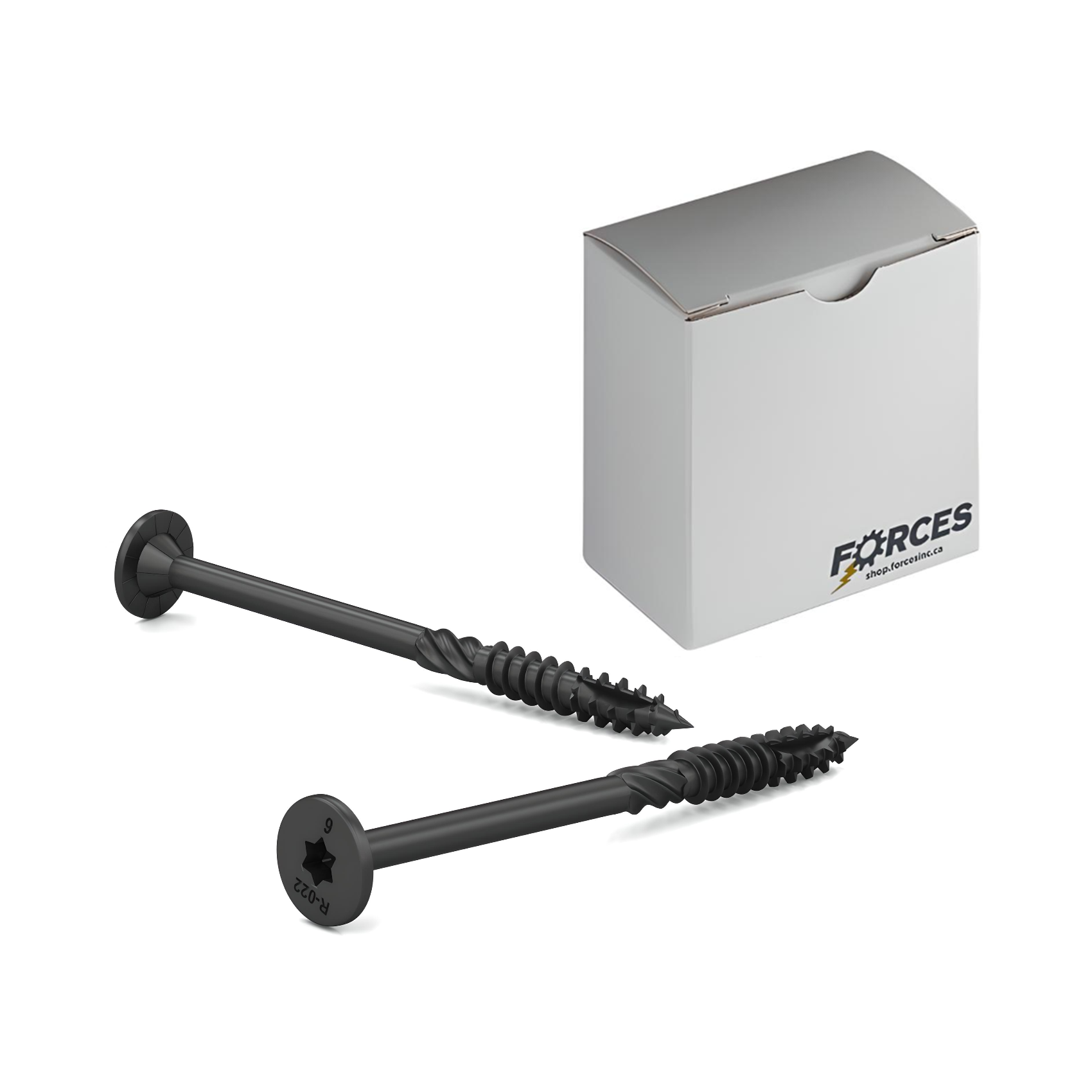 5/16" x 6" Black PWR Drive STR - Structural Framing Screw