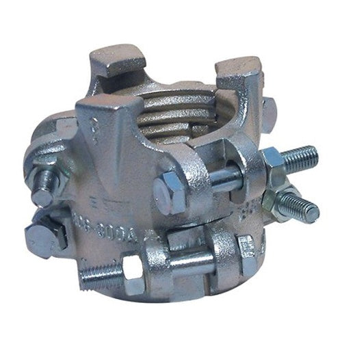 6-Bolt High-Pressure Clamp (BC6) - Ductile iron Plated
