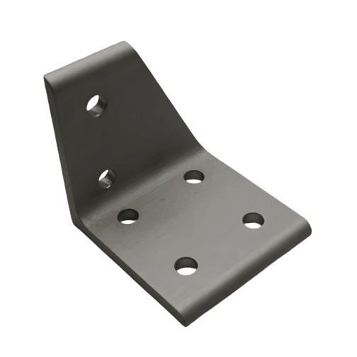 6 Hole Left Inside Corner Bracket | 15 Series Aluminum T-Slot - Forces Inc