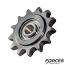 #60 Chain Idler Sprocket | 13 teeth | Bore 1/2" With Snap Ring