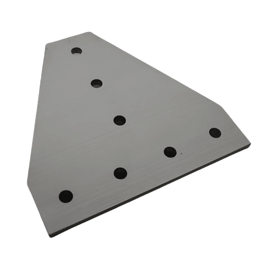 7 Hole Tee Joining Plate | 15 Series Aluminum Extrusion - Forces Inc