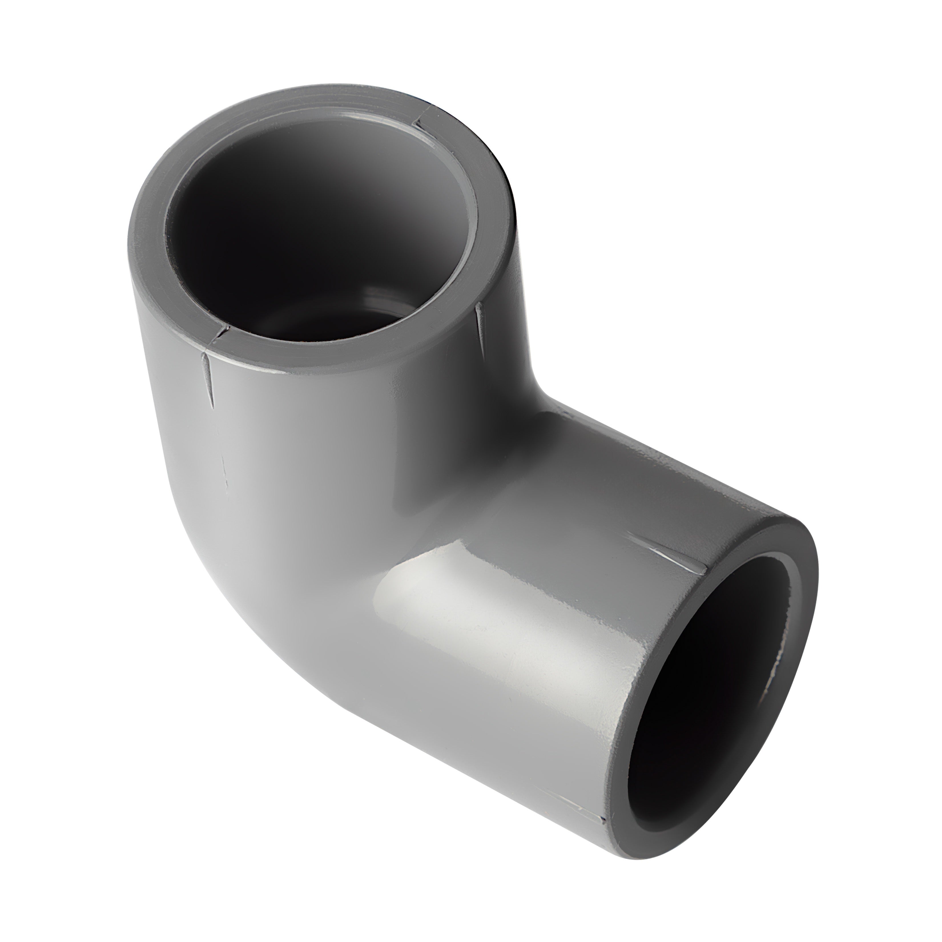 PVC Elbow 90° (Socket) Sch 80 - Grey