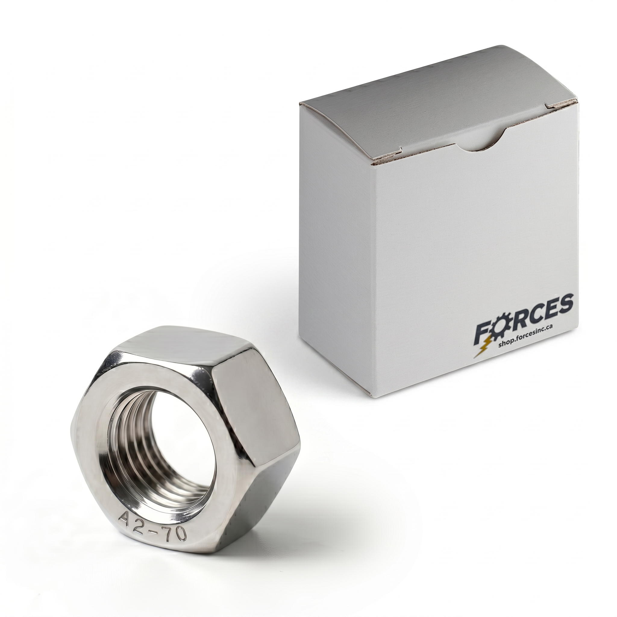 DIN 934 Hex Nut M16-1.50 - Stainless Steel A2 (18-8)