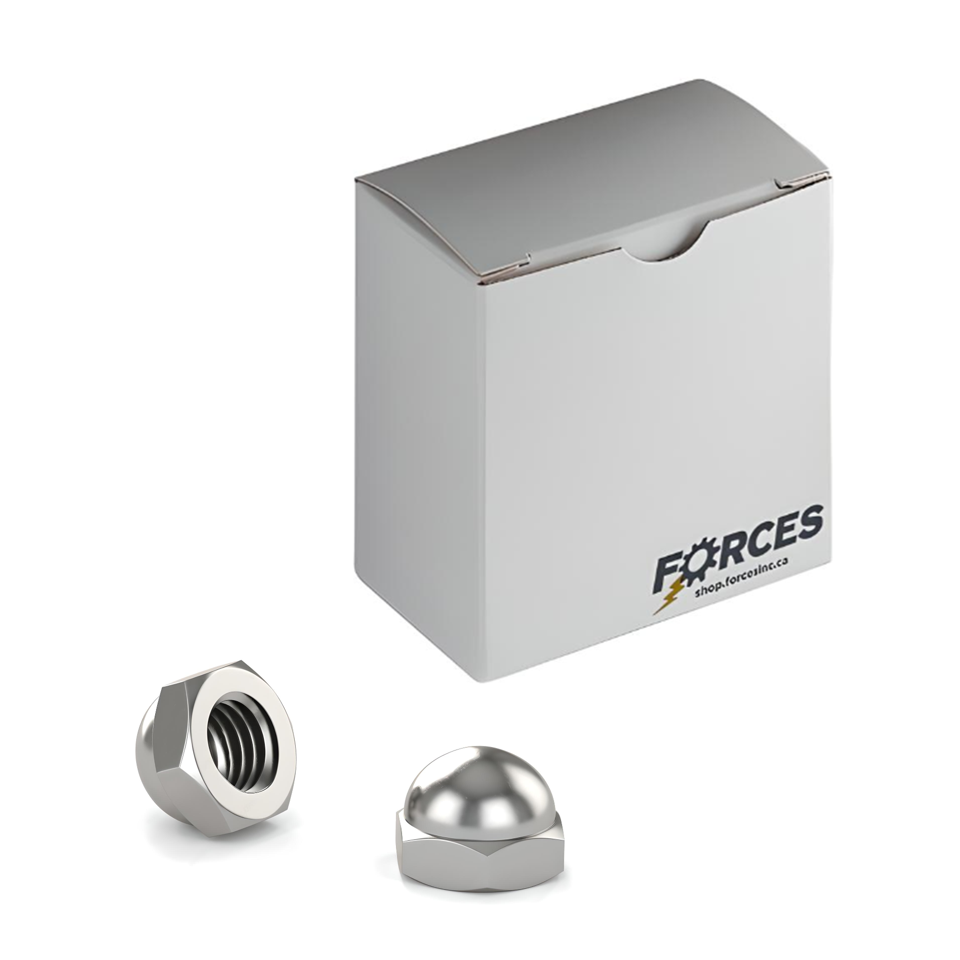 DIN 1587 M6-1.0 Acorn Cap Nut - Stainless Steel A2(18-8)