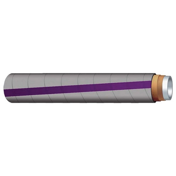 Acid Discharge Chemical Hose - Gray/Purple/White EPDM