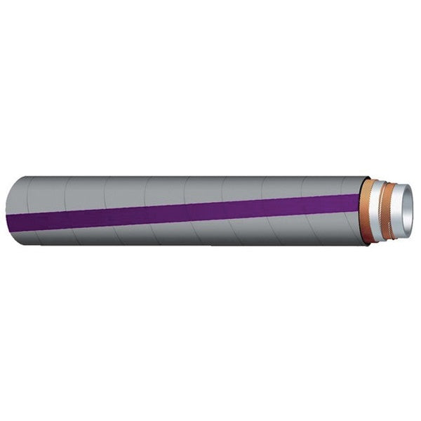 Acid Suction Chemical Hose - Gray/Purple/White EPDM