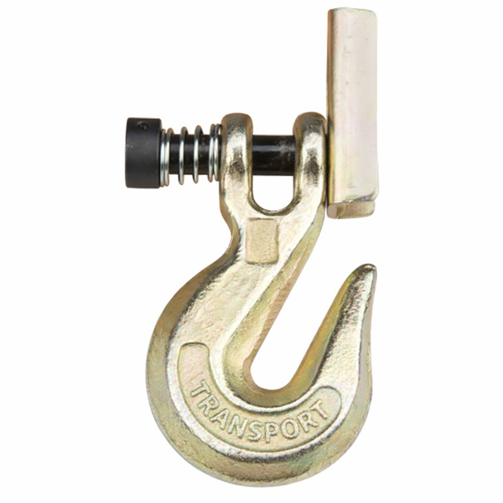 1/4" Vanguard® Clevis Grab hook W/ Latch (3150 lbs) - Alloy Steel