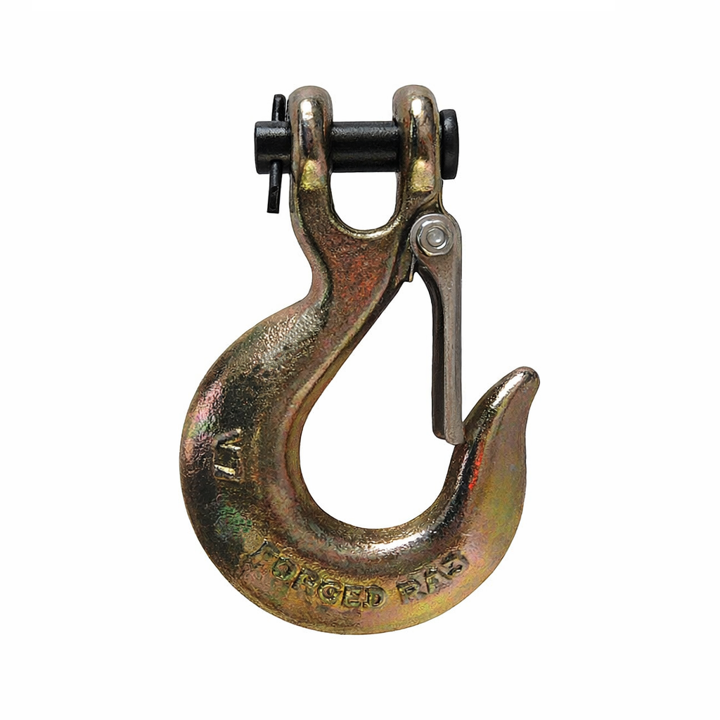 1/4" Vanguard® Clevis Slip hook W/ Latch (2750 lbs) - Alloy Steel