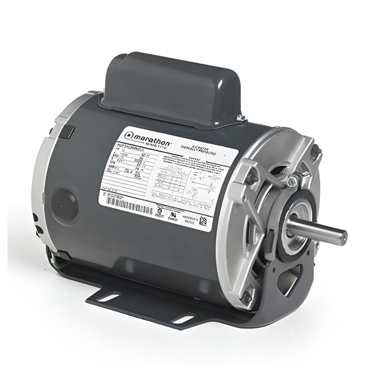 Leeson B317 | HVAC Motor 1/2HP, 1800RPM, 115/208-230V, Frame 56, ODP