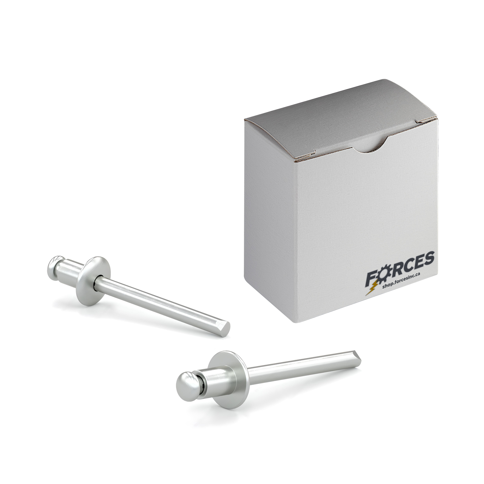 3/16" x 0.062-0.125" (#62) Blind Rivet Aluminum Body Steel Mandrel