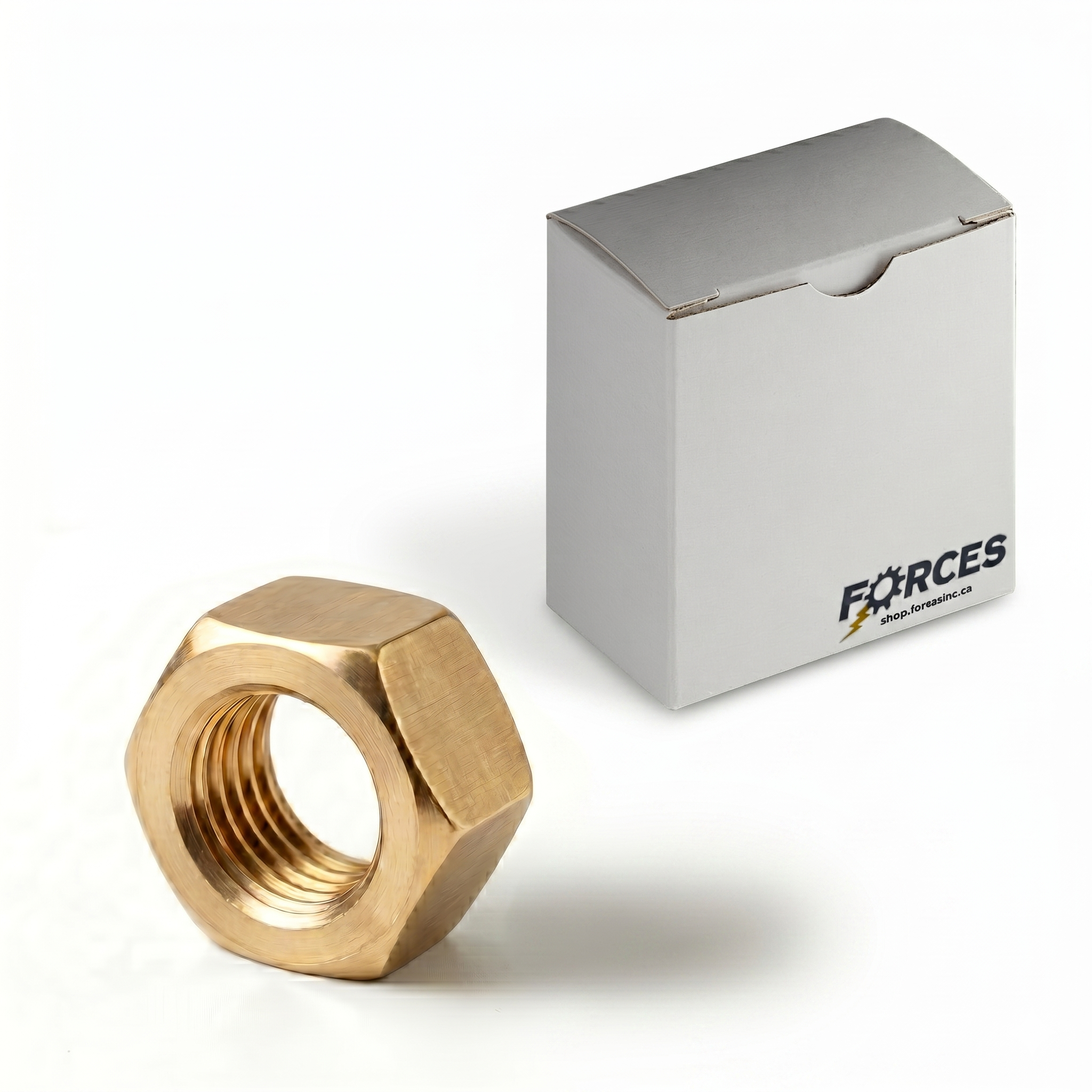 Hex Nut 3/4"-10 - Brass F467