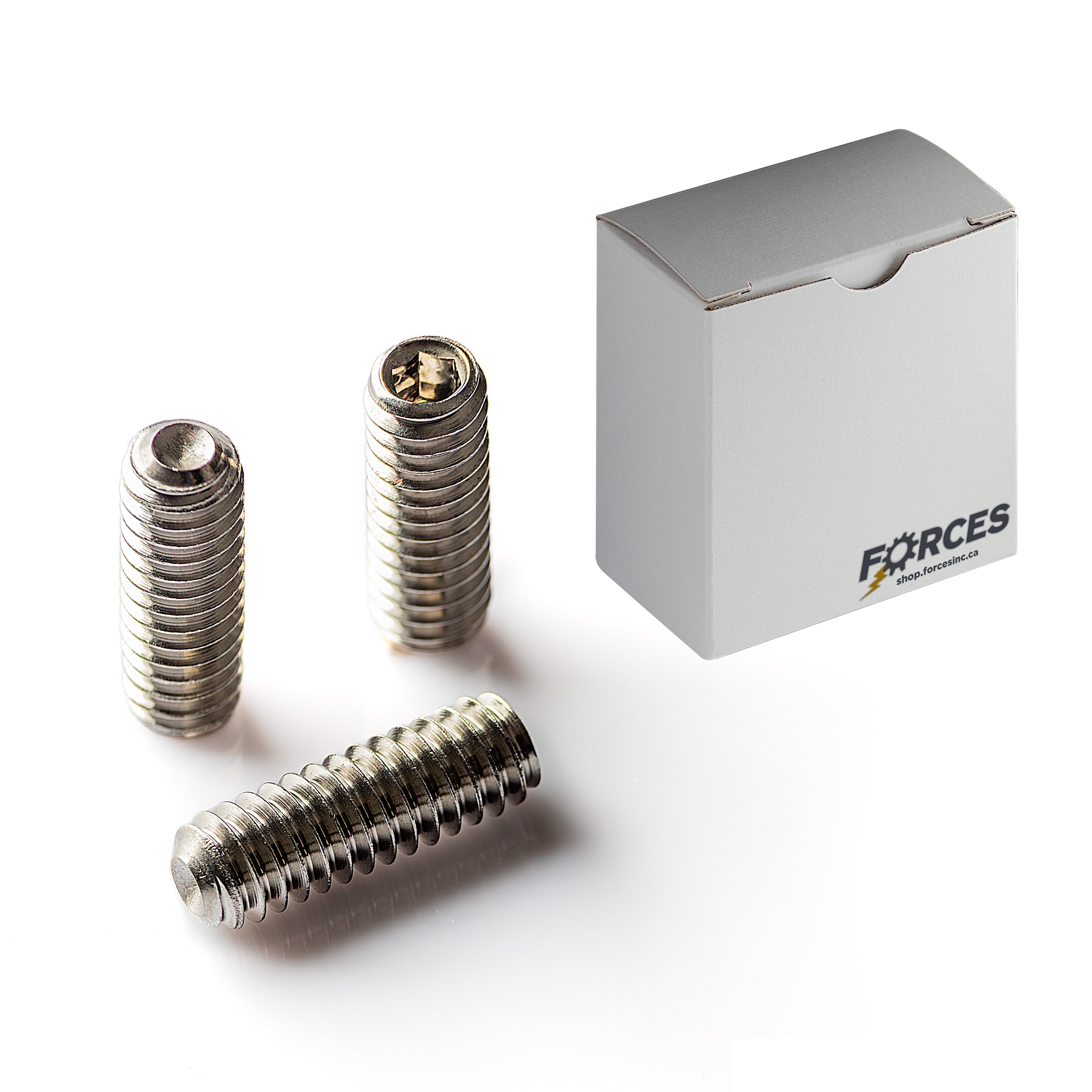 Cup Point Socket Set Screw #6-32 x 1/8" - Stainless Steel 18-8