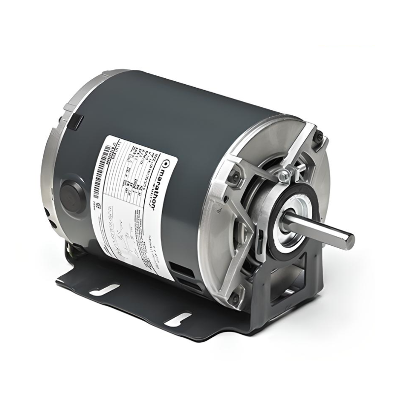 Leeson D107 | HVAC Motor 1/6HP, 1800RPM, 115V, Frame 48, ODP