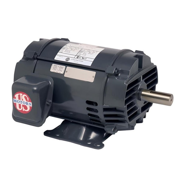 US Motors D3P2D | T-Frame Motor 3HP, 1800RPM, 208-230/460V, Frame 182T