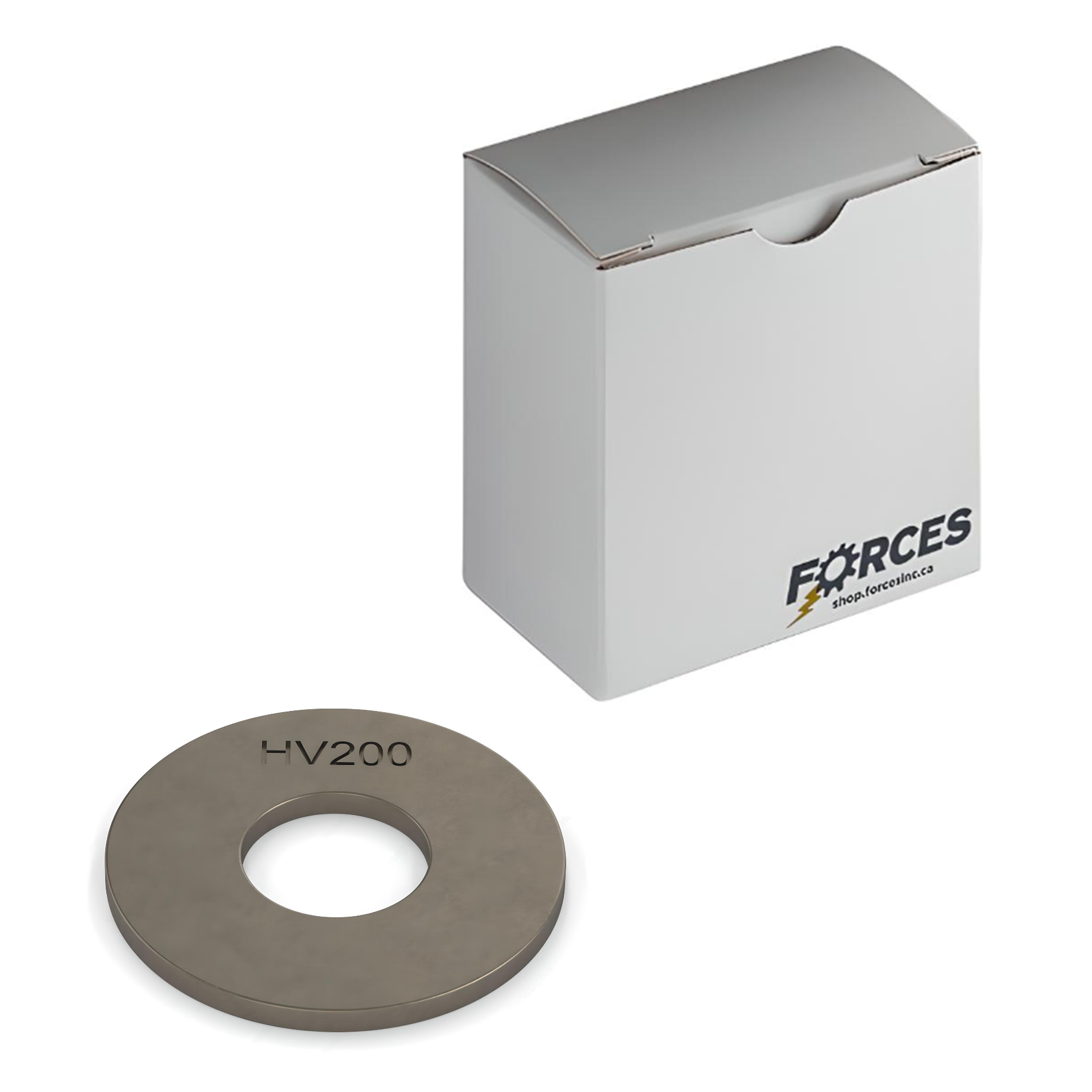 DIN 125A Standard Flat Washer M6 x 12mm O.D. - HV200 Plain Steel