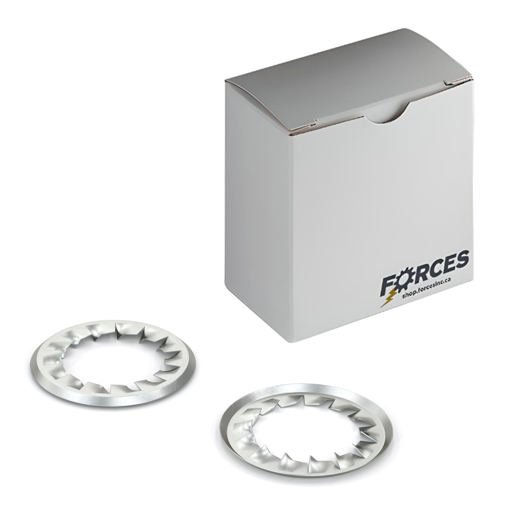 DIN 6798J Internal Tooth Serrated Lock Washer M10 - Zinc Plated