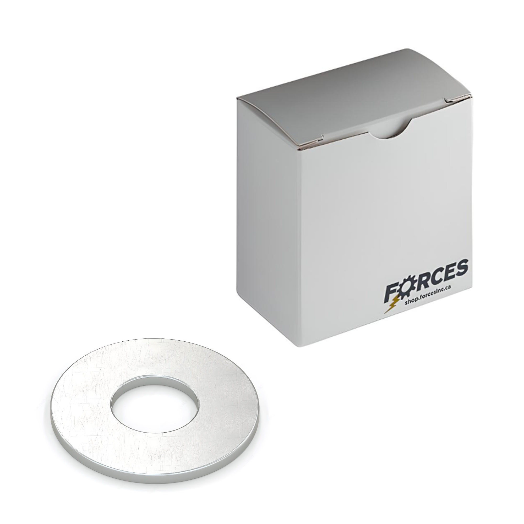 DIN 7349 Thick Flat Washer M4 x 12mm O.D. - Zinc Plated