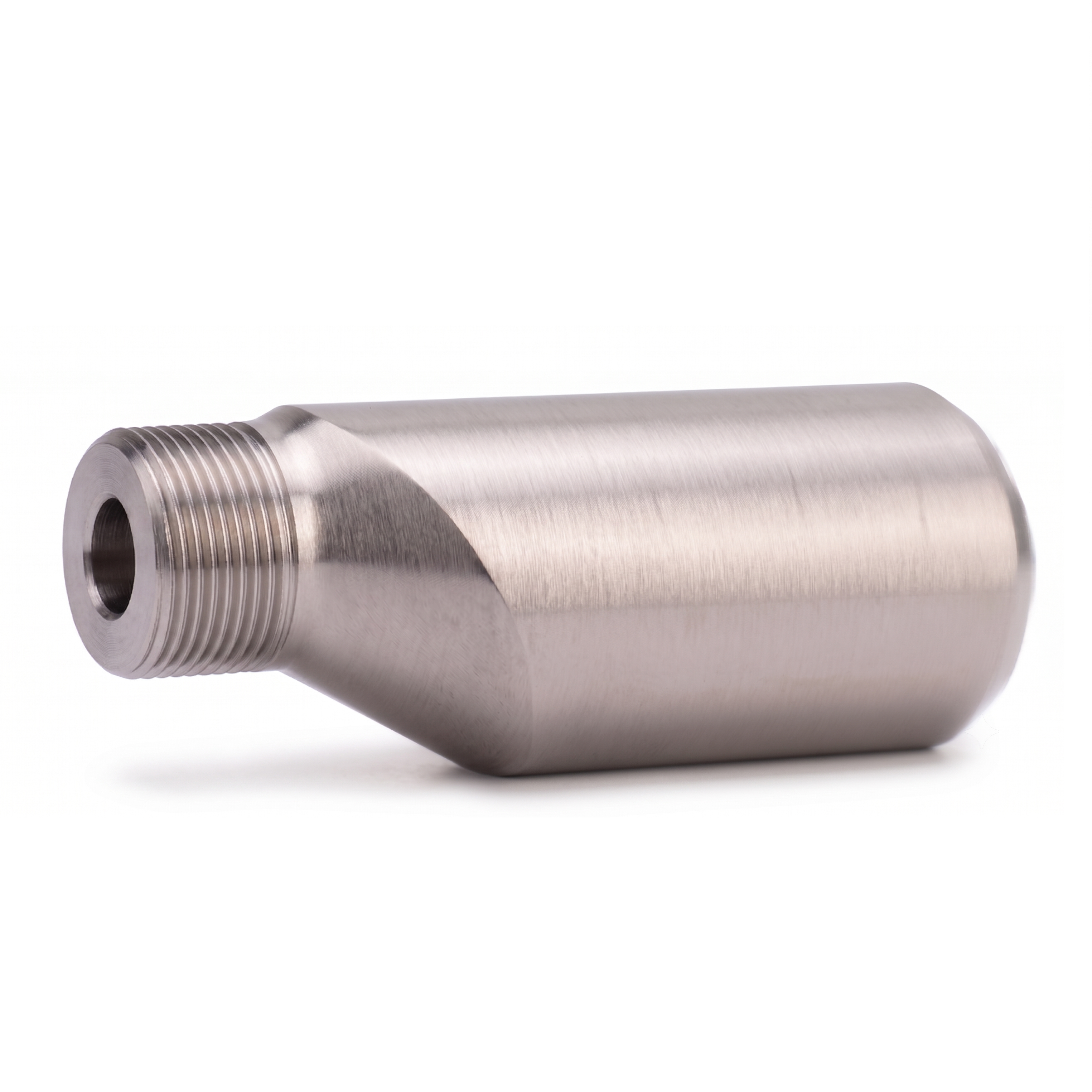 Swage Nipple (BLE/TSE) Eccentric 2" x 1-1/4" Sch 80S - SS 316/316L