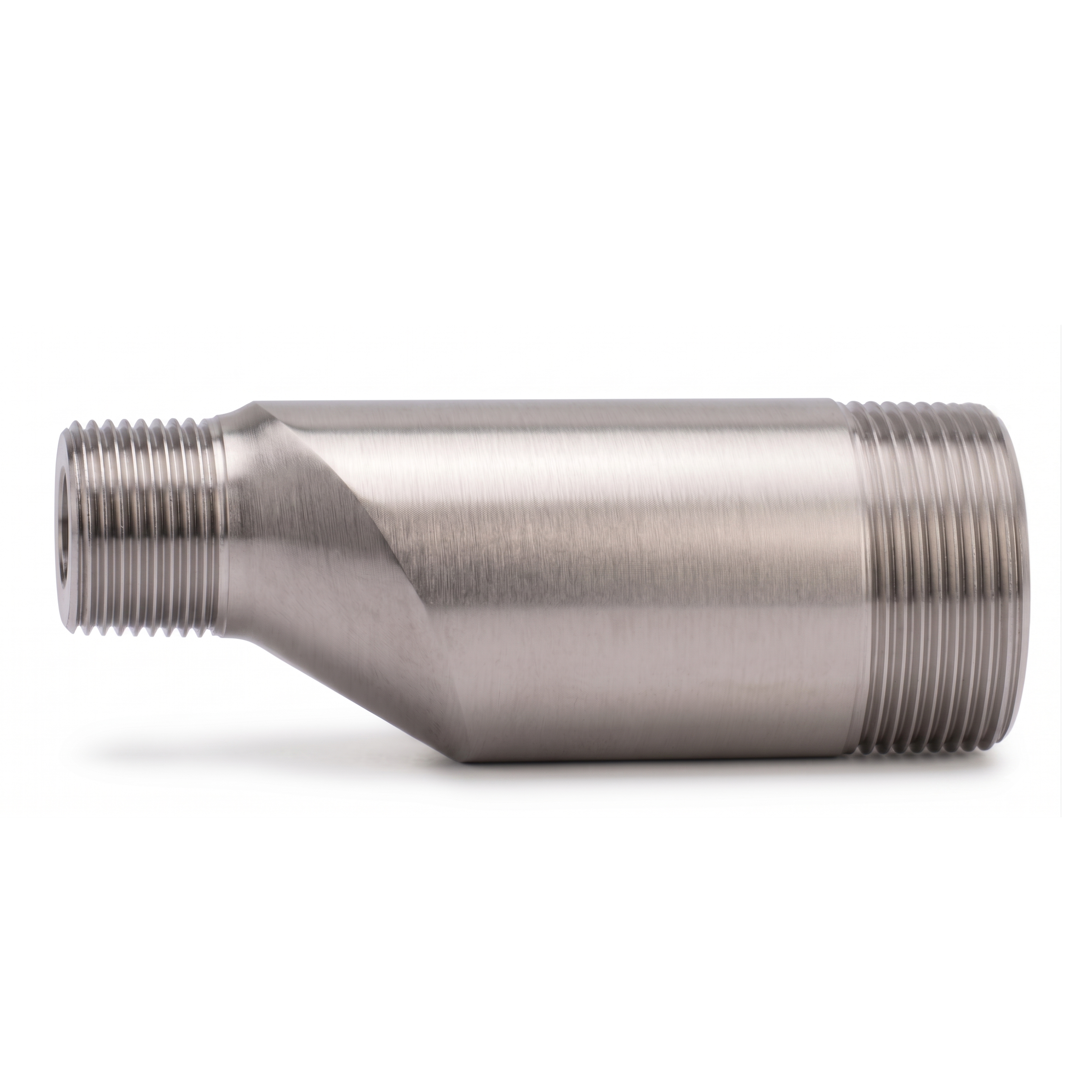 Swage Nipple (TBE) Eccentric 1" x 1/2" Sch 40S - SS 316/316L