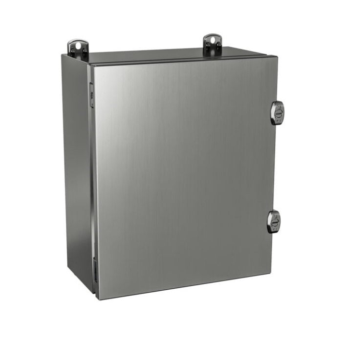 JIC Enclosure 12" x 6" x 4" NEMA 4X-12/IP66 - Stainless Steel 304