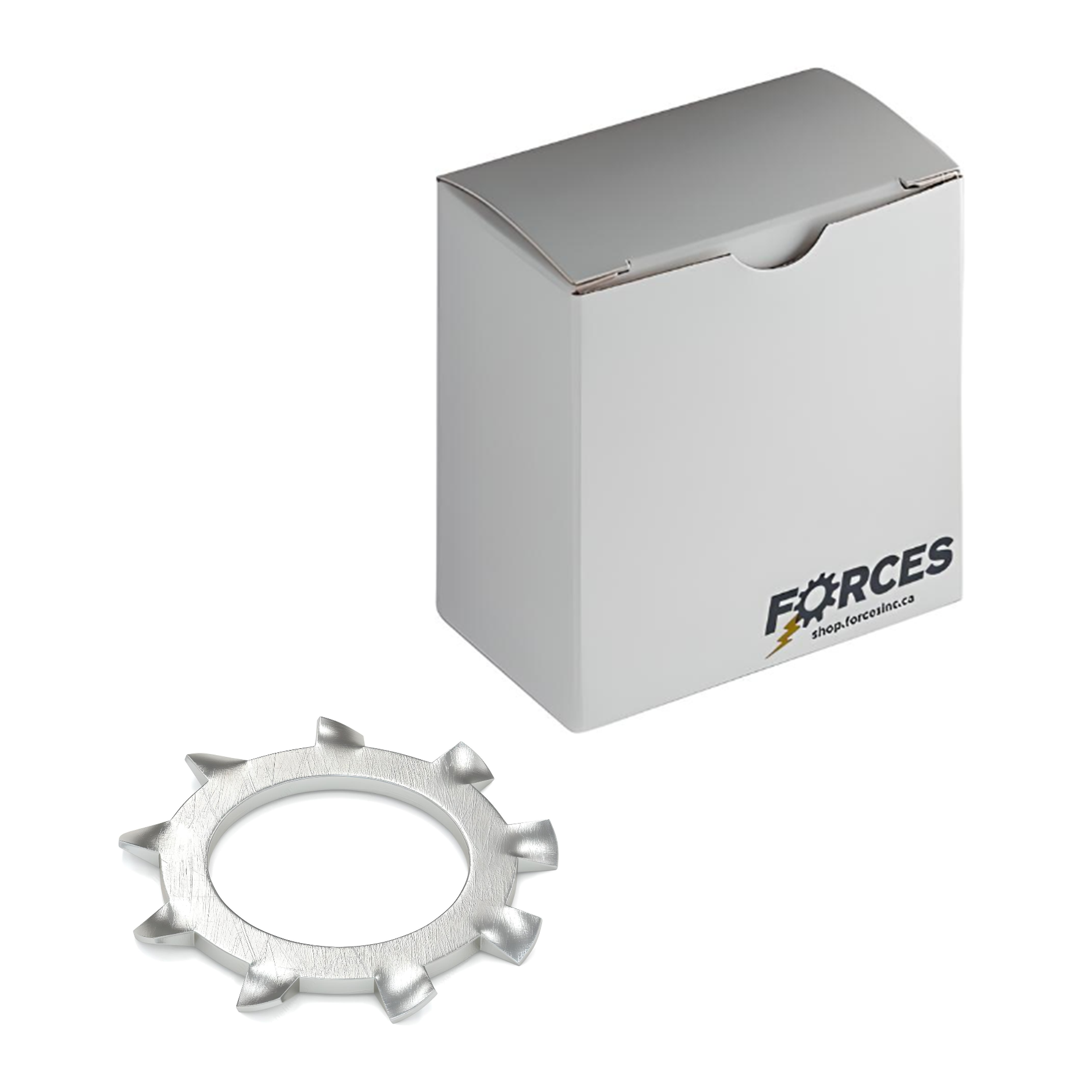 External Tooth Lock Washer 5/16" - Zinc Plated