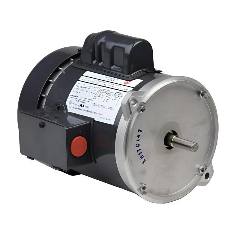 US Motors FD12CM2PZYR | Farm Duty Motor 1/2HP, 1800RPM, 115/230V, Frame 56Y, TEFC