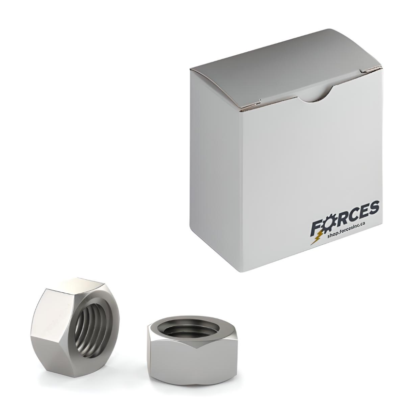 3/8"-16 Hex Nut - Stainless Steel 316 Low Carbon