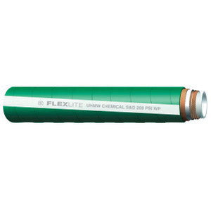 Flexlite UHMW Chemical Hose - Green UHMW Polyethylene